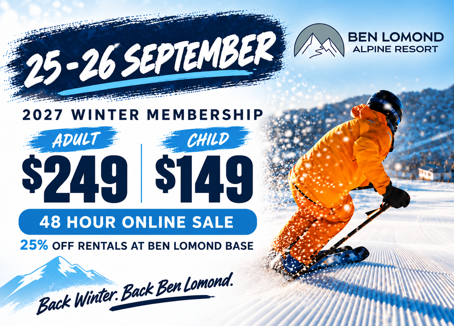 Early Bird Season Membership 2027
