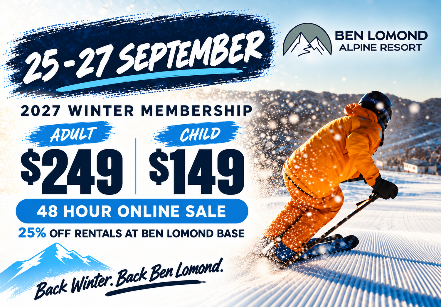Early Bird Season Membership 2027
