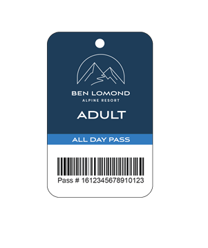 Adult all day pass