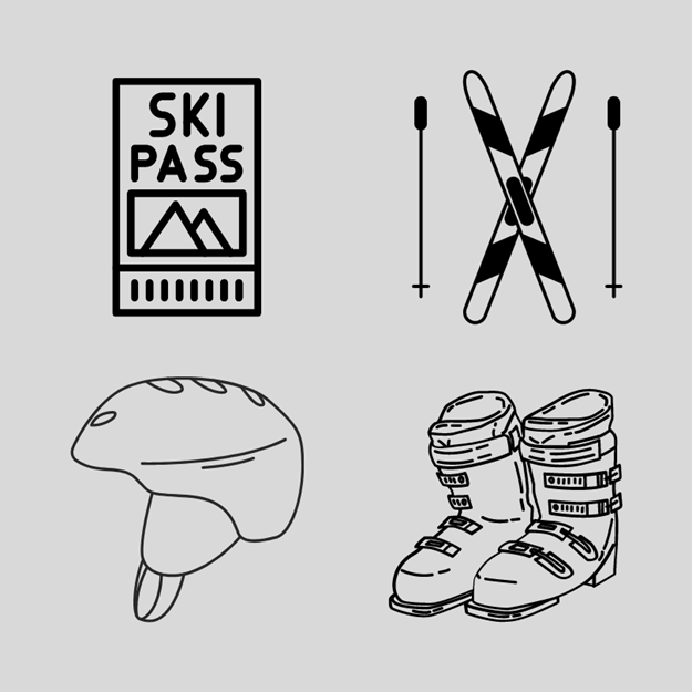 Picture of JUNIOR ALL DAY SKI HIRE & LIFT PASS